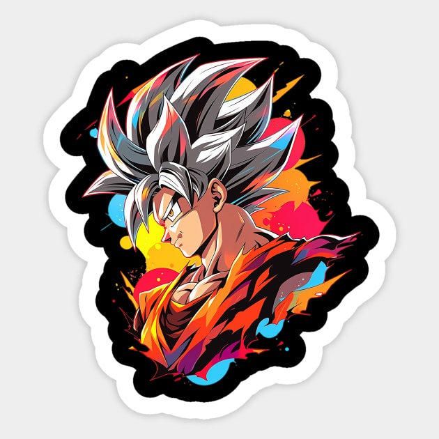 goku Sticker by pokermoment